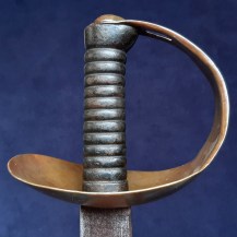 British 1845 Pattern Naval Cutlass with a Brass Hilt 1